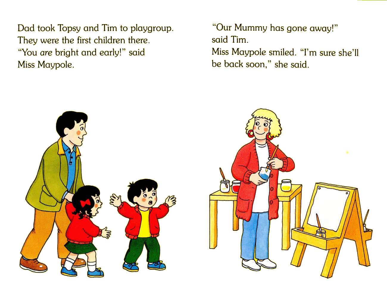 Ladybird - Topsy Tim Books - The Big Surprise (06),绘本,绘本故事,绘本阅读,故事书,童书,图画书,课外阅读
